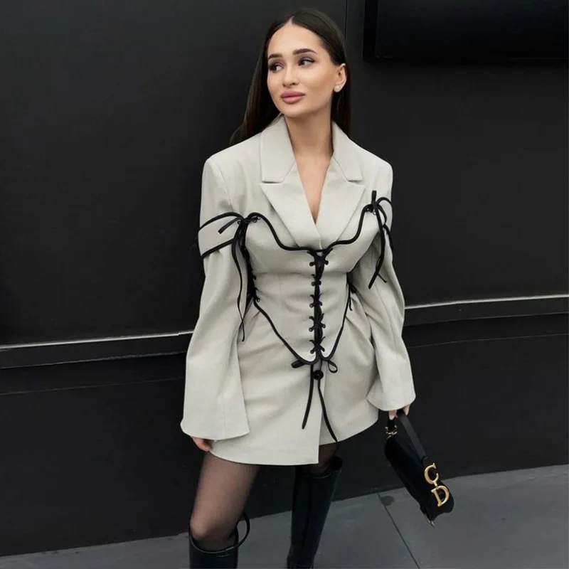 Corset Top Boned - Set pakaian wanita dua potong, Set