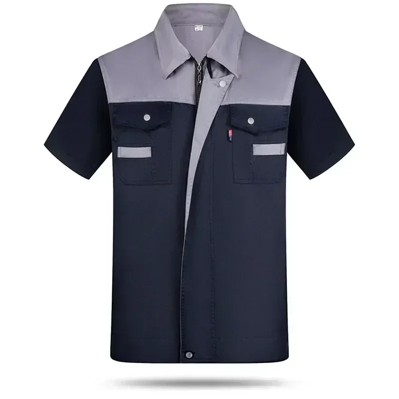 Women'S Fashion Overalls - Kemeja Kerja Lengan Pendek Pria Wanita,