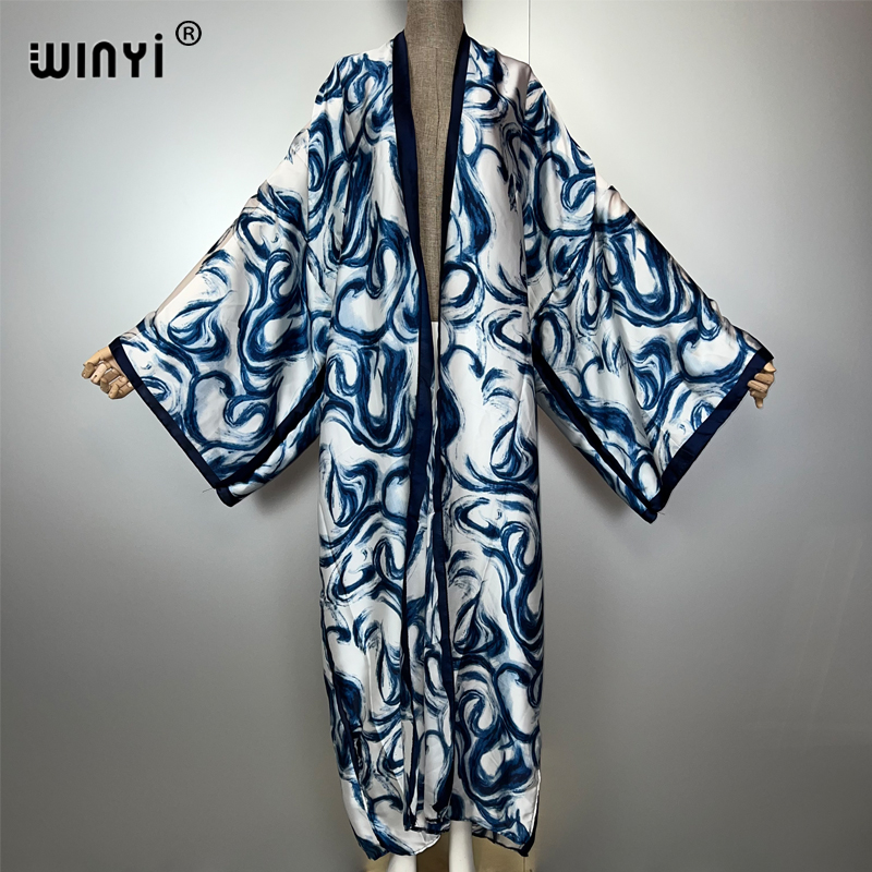 Women'S Fashion Kimono - WINYI Gaun Kardigan Bohemian Pakaian Pantai