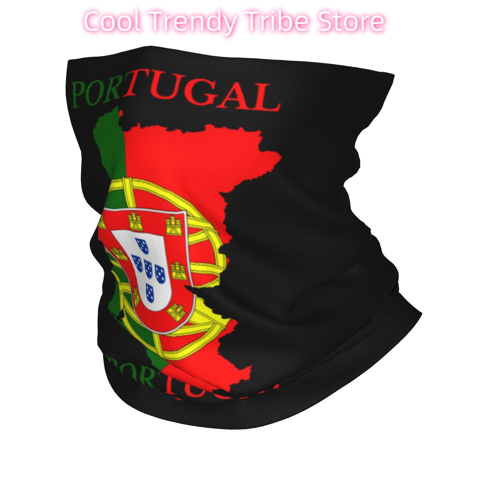 Women'S Fashion Portugal - Bandana Leher Custom Peta Bendera Portugal