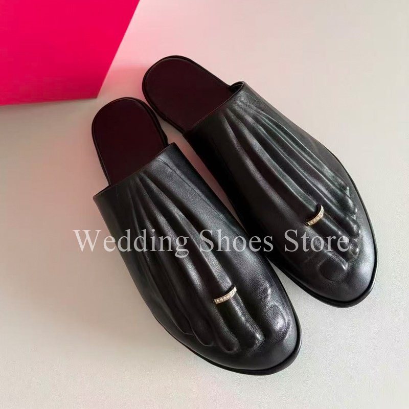 Women Fashion Rings - Sandal Gaya Desainer Fashionable dengan Cincin