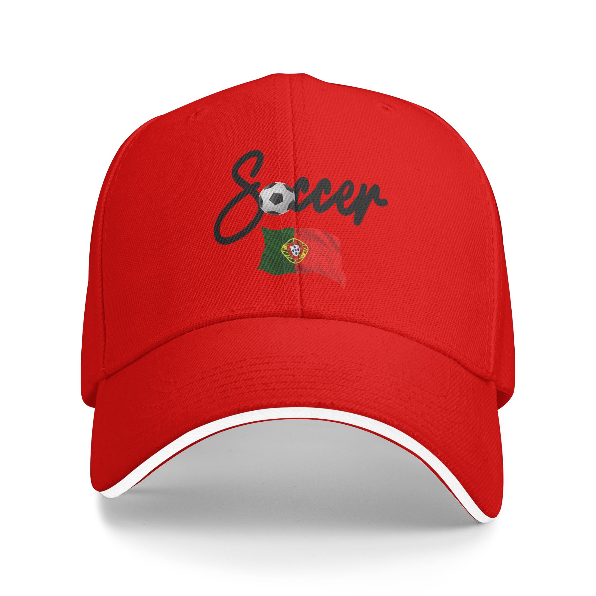 Women'S Fashion Portugal - Topi Sepak Bola Bendera Portugal Pria