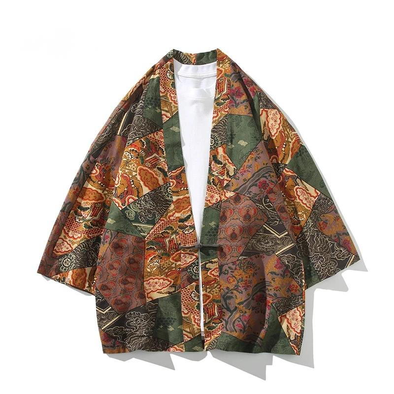 Women'S Fashion Kimono - Blus Kardigan Linen Katun Fashion Pria