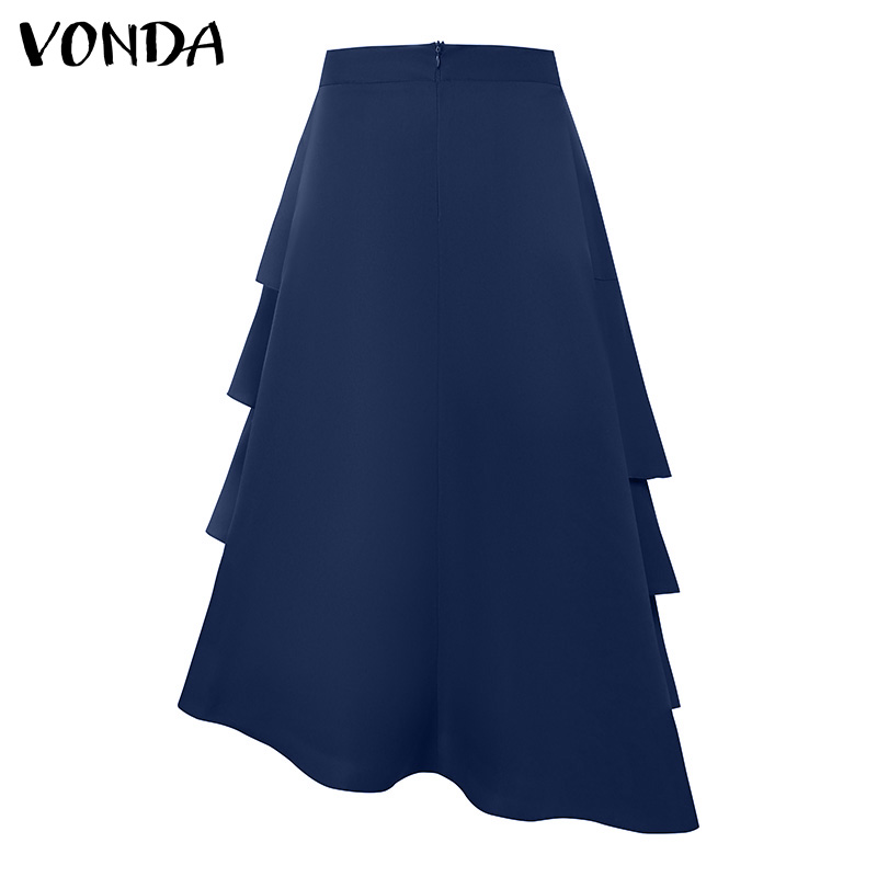 VONDA Rok Maxi Panjang Wanita  - Women'S Fashion Layering ulasan dan harga