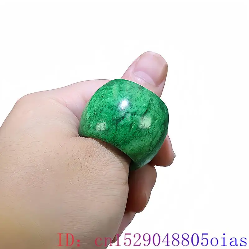 Cincin giok asli hijau 22mm un - Women Fashion Rings ulasan dan harga