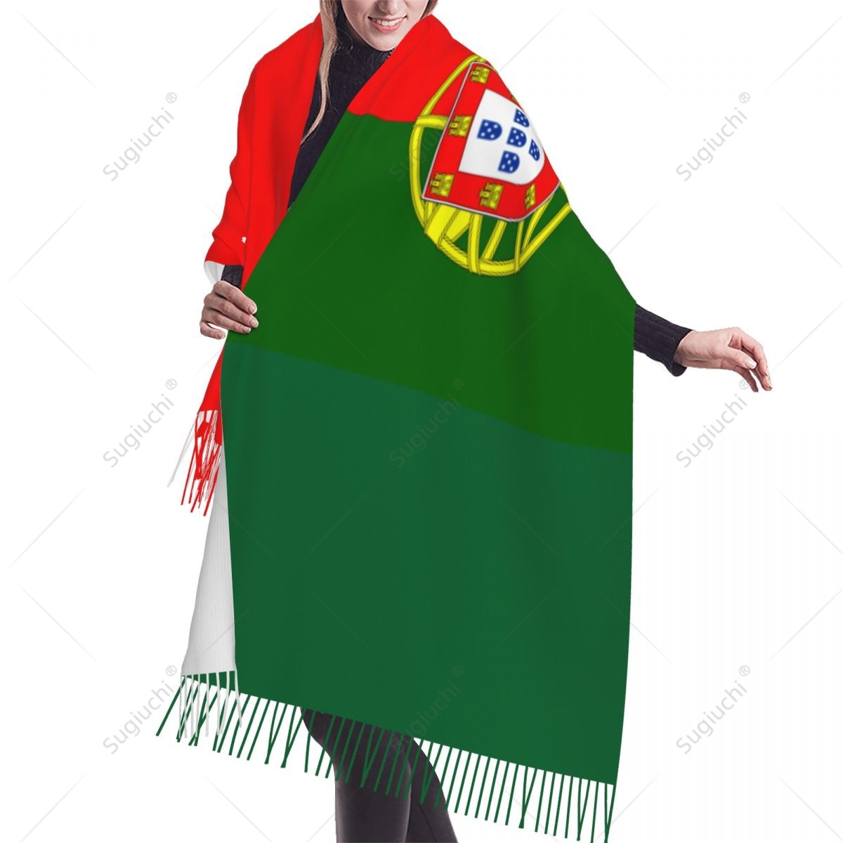 Syal Bendera Portugal Pashmina - Women'S Fashion Portugal ulasan dan harga