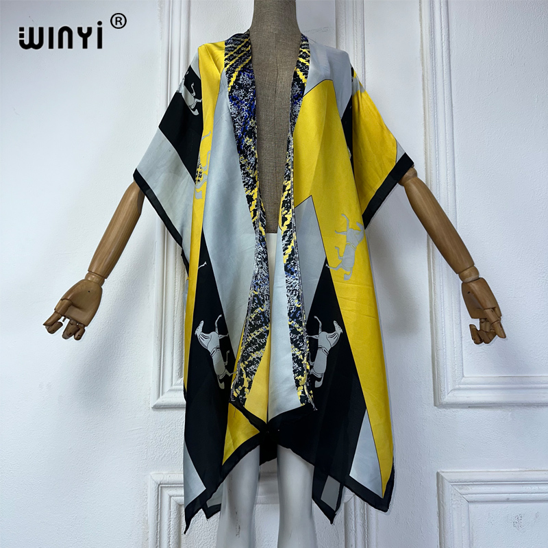 WINYI Kimono Musim Panas Wanit - Women'S Fashion Kimono ulasan dan harga