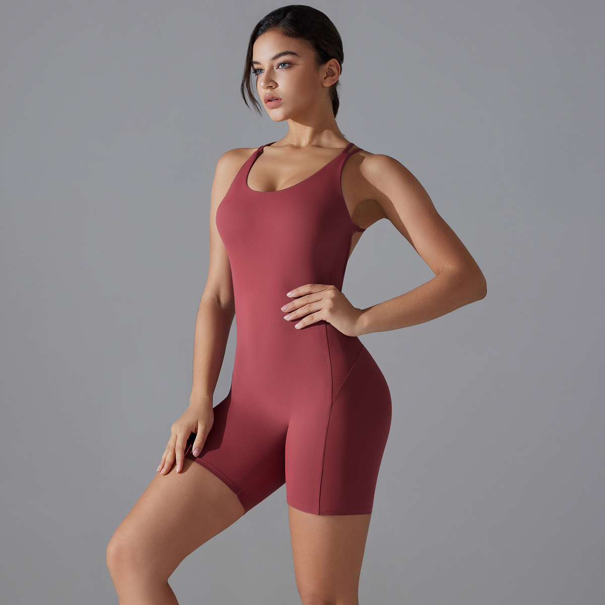 Set Yoga Seksi Punggung Terbuk - Women'S Fashion Overalls ulasan dan harga