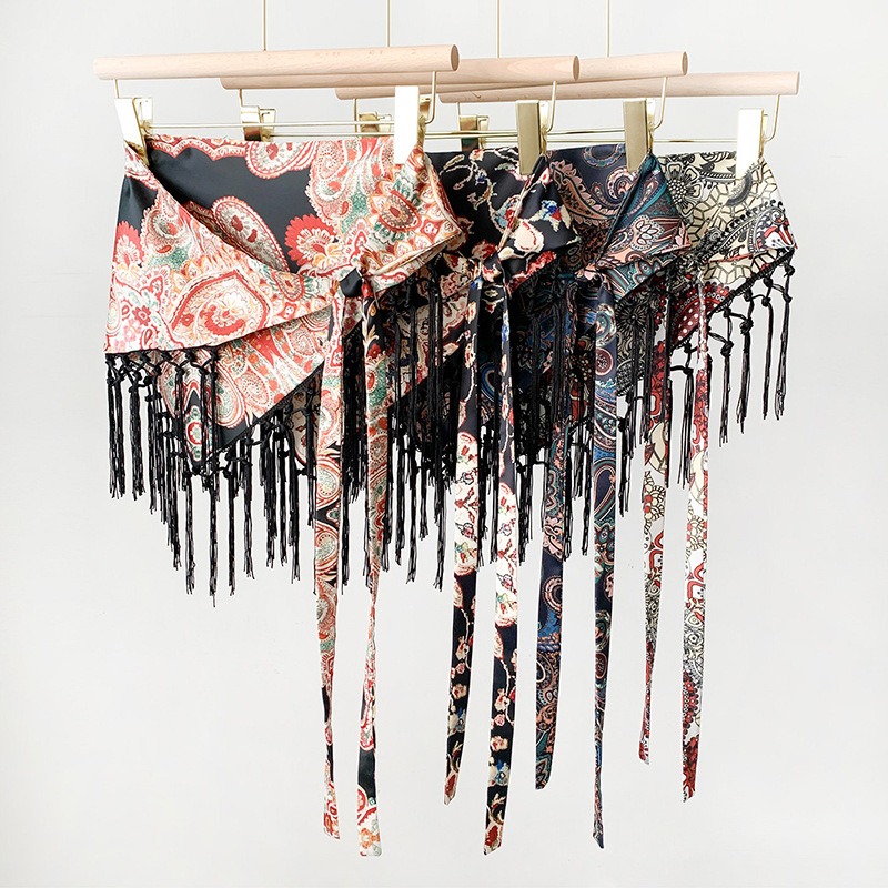 Ikat Pinggang Rumbai Motif Seg - Women'S Fashion Layering ulasan dan harga