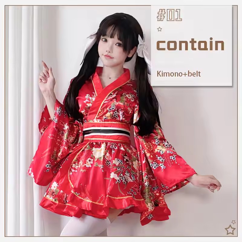 Gaun Kimono Modifikasi Jepang  - Women'S Fashion Kimono ulasan dan harga