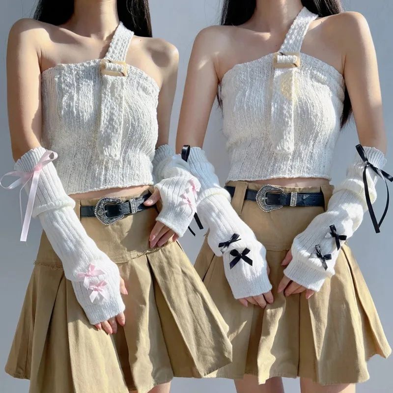 Sarung Tangan Rajut Lembut Wan - Women'S Fashion Gloves ulasan dan harga