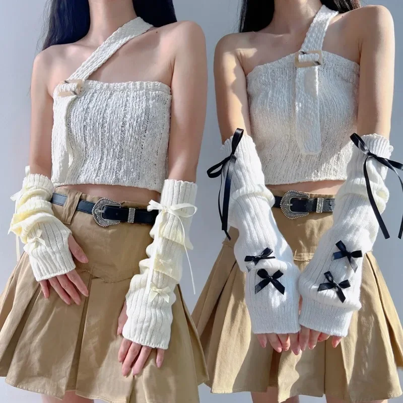 Sarung Tangan Rajut Lembut Wan - Women'S Fashion Gloves ulasan dan harga