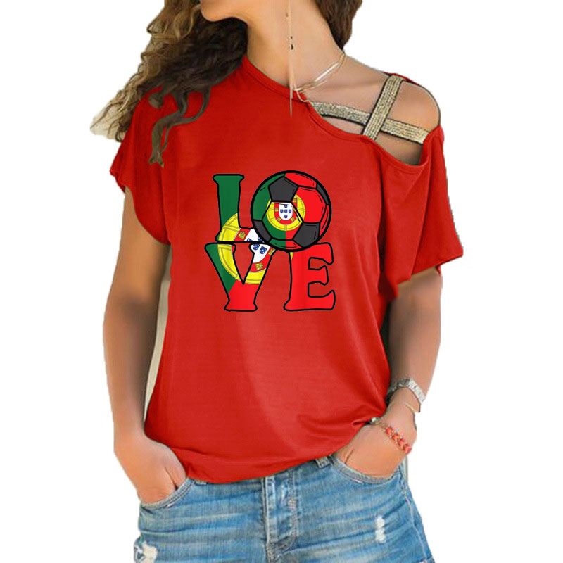 Kaos Wanita Kerah Slash Longga - Women'S Fashion Portugal ulasan dan harga