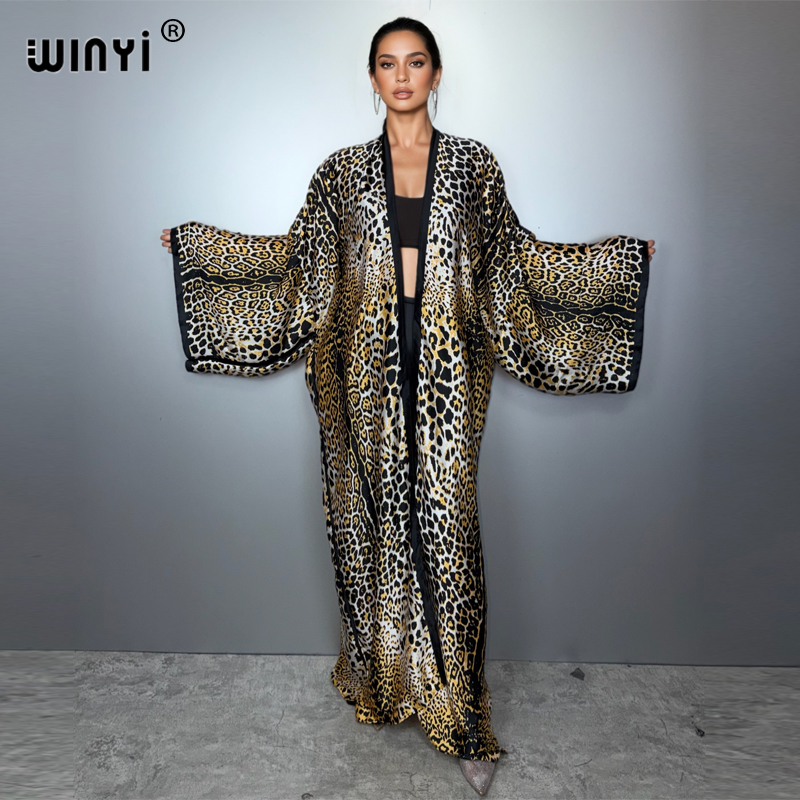 Kimono motif leopard WINYI, Ca - Women'S Fashion Kimono ulasan dan harga