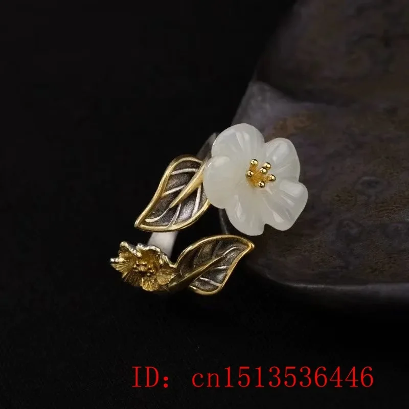 925 Perak Putih Hetian Giok Bu - Women Fashion Rings ulasan dan harga