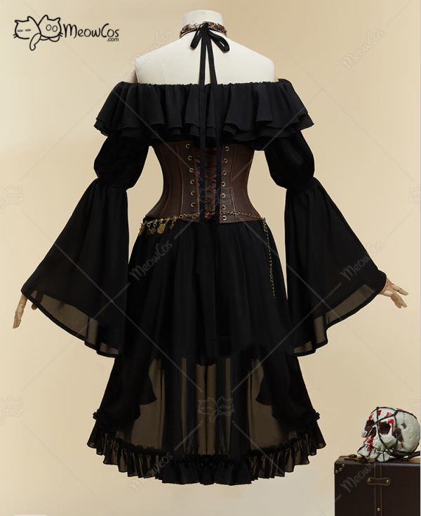 MOBBUNNY Gaun Tanpa Tali Setel - Corset Top Boned ulasan dan harga
