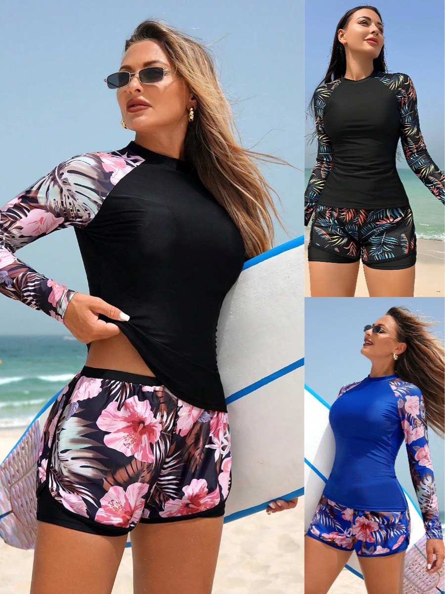 Tankini Y2k Wanita Lengan Panj - Crop Top Women ulasan dan harga