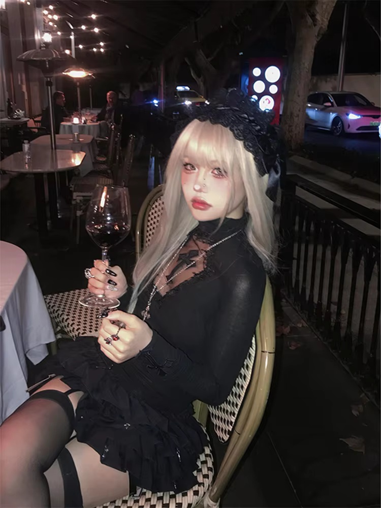 Atasan Turtleneck Y2k Pakaian  - Women'S Fashion Tops ulasan dan harga