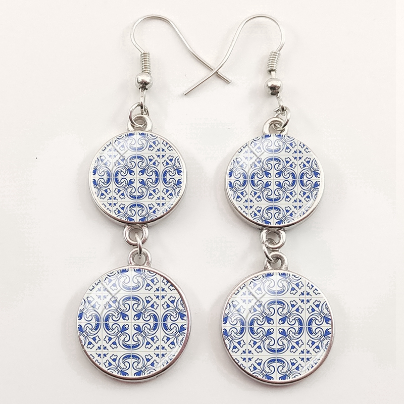 2020 Anting-Anting Grafis Ubin - Women'S Fashion Portugal ulasan dan harga