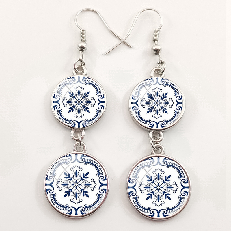 2020 Anting-Anting Grafis Ubin - Women'S Fashion Portugal ulasan dan harga