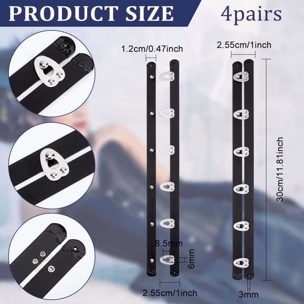 4 Pasang 201 Korset Baja Tahan - Corset Top Boned ulasan dan harga