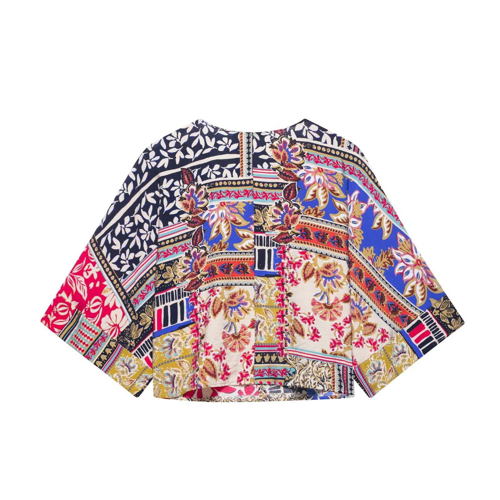 Zevity Blus Kimono Pendek Gamb - Women'S Fashion Kimono ulasan dan harga