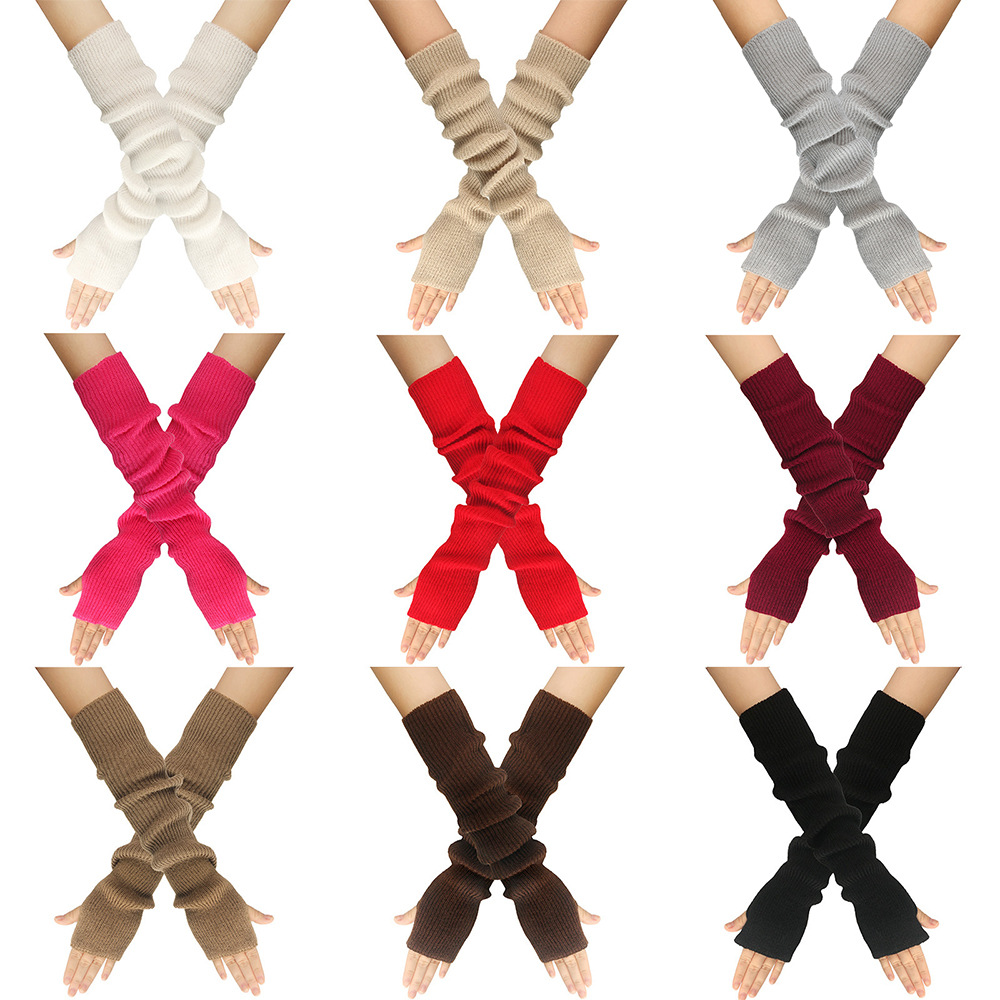 Sarung Tangan Rajut Musim Gugu - Women'S Fashion Gloves ulasan dan harga