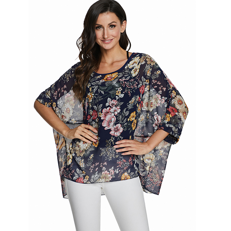 Bhflutter Camisas Mujer 2020 W - Women'S Fashion Kimono ulasan dan harga