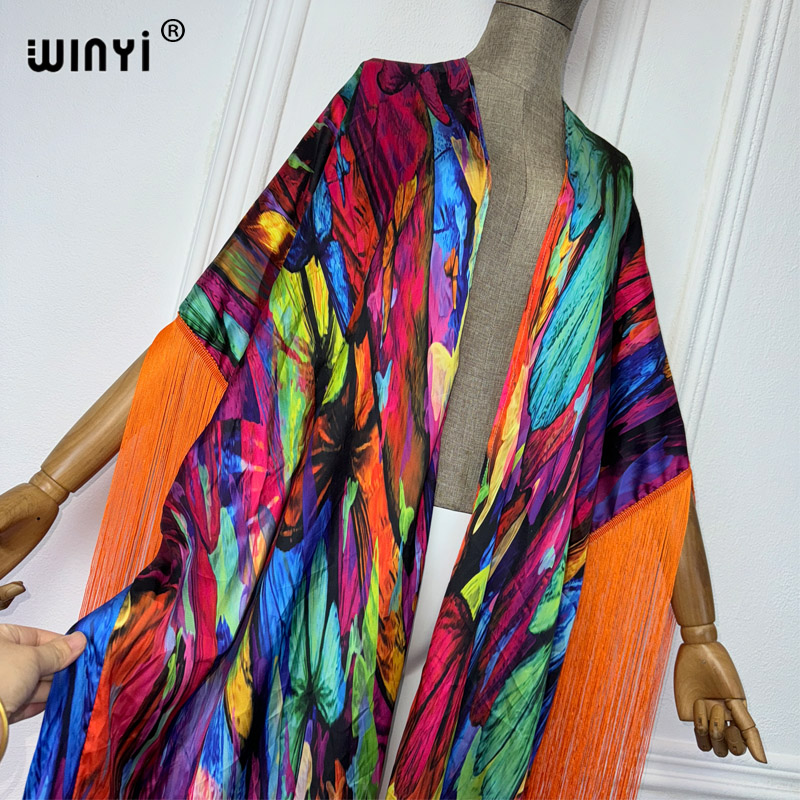 WINYI kimono pakaian pantai mo - Women'S Fashion Kimono ulasan dan harga
