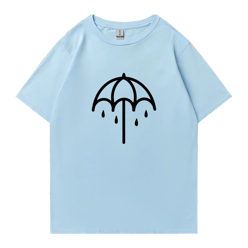Kaos Kasual Longgar Modis Pria - Women'S Fashion Umbrella ulasan dan harga