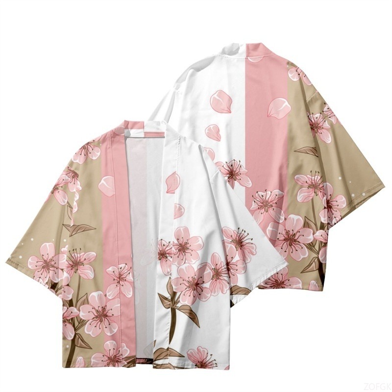 Kimono Gambar Bunga Wanita Mus - Women'S Fashion Kimono ulasan dan harga