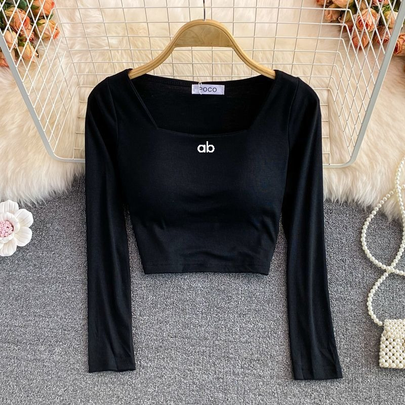 Kaos Wanita Korea Fashion Kera - Women'S Fashion Layering ulasan dan harga