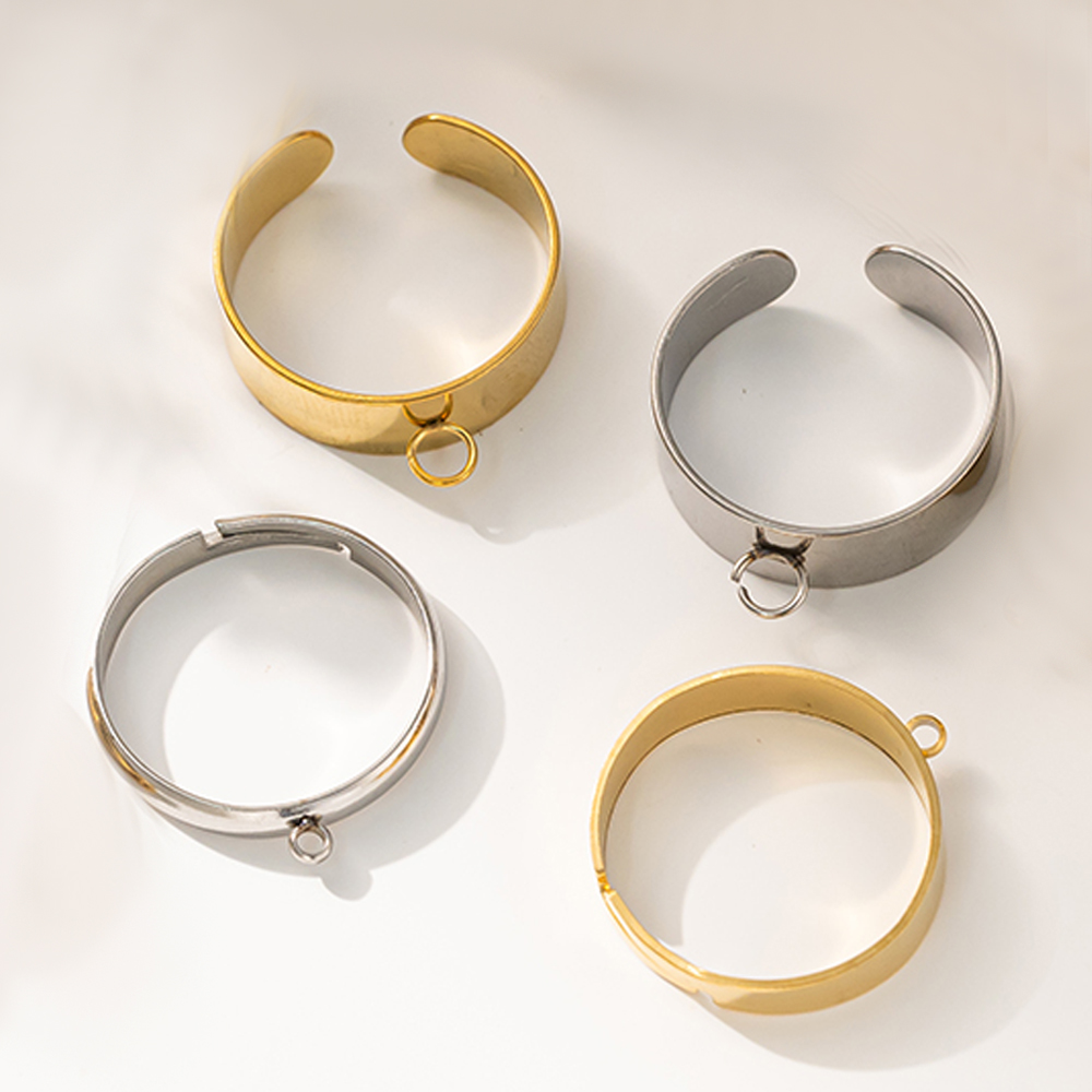 5 Buah/Lot Dasar Cincin Terbuk - Women Fashion Rings ulasan dan harga