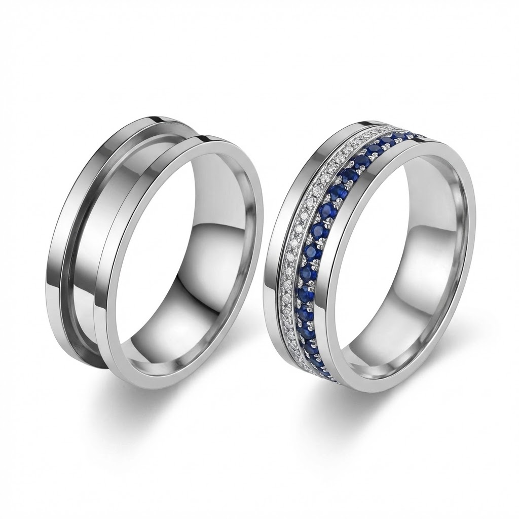 5pcs 7/8/9/10/11/12 Ring Core  - Women Fashion Rings ulasan dan harga