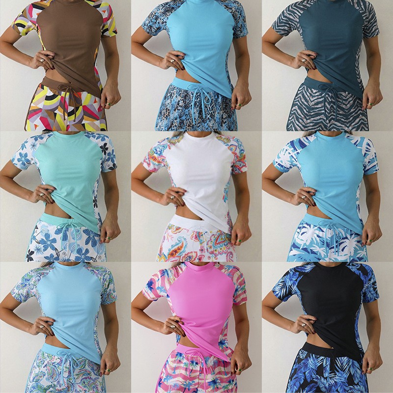 Tankini Wanita dengan Celana P - Crop Top Women ulasan dan harga