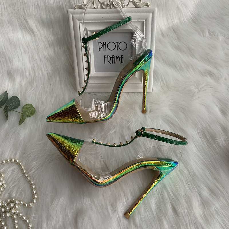 Sandal Wanita Hak Ultra Tipis  - Women Fashion Rings ulasan dan harga