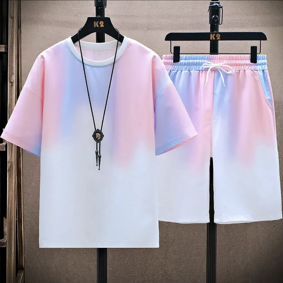 Setelan sutra es musim panas t - Women'S Fashion Tops ulasan dan harga