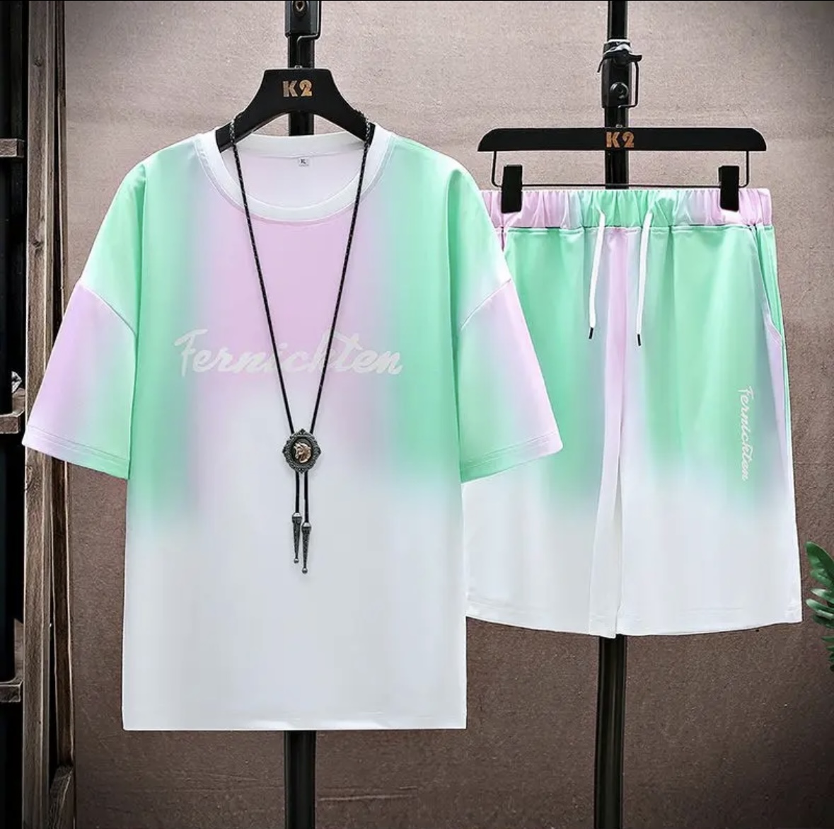 Setelan sutra es musim panas t - Women'S Fashion Tops ulasan dan harga