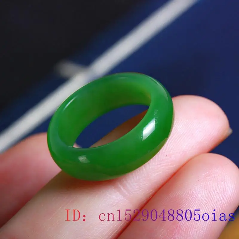 Cincin Giok Hetian Hijau Alami - Women Fashion Rings ulasan dan harga